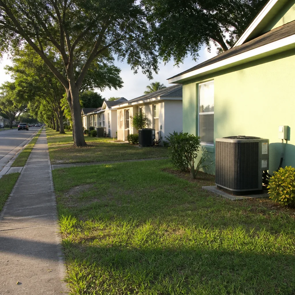 Florida AC Replacement HVAC technicians