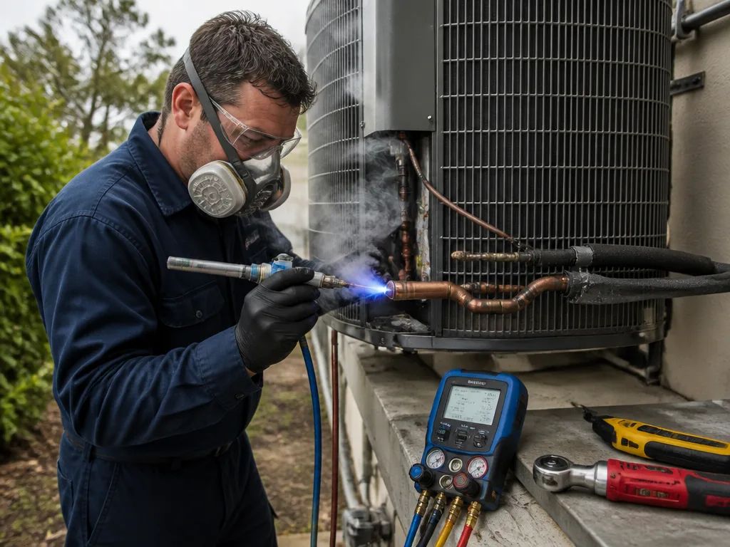 Refrigerant Leak Repair